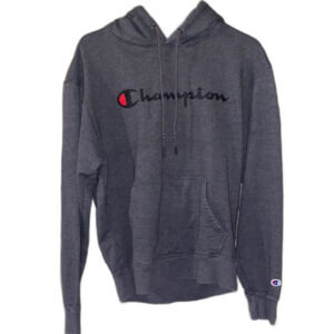 Champion Men's Medium Gray Hoodie